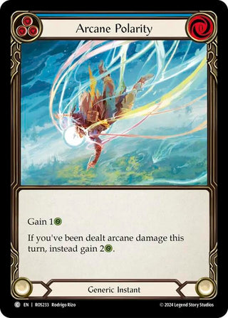 Arcane Polarity (Blue) (233) [ROS] - Flesh and Blood TCG Single