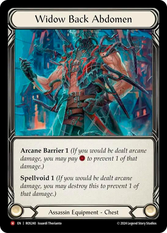 Widow Back Abdomen (240) [ROS] - Flesh and Blood TCG Single
