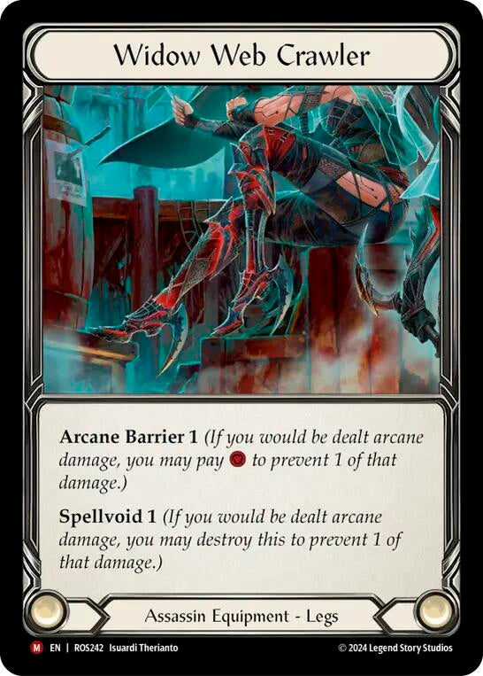 Widow Web Crawler (242) [ROS] - Flesh and Blood TCG Single