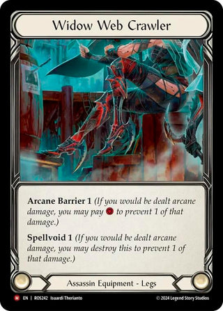 Widow Web Crawler (242) [ROS] - Flesh and Blood TCG Single