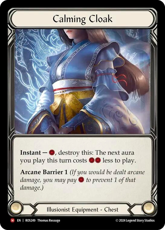 Calming Cloak (249) [ROS] - Flesh and Blood TCG Single