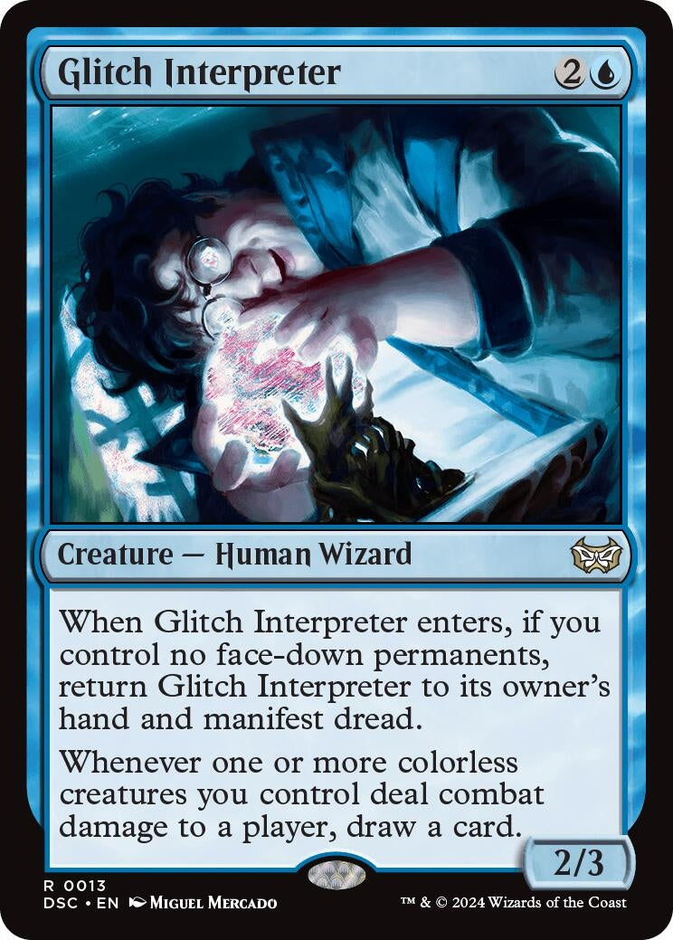 Glitch Interpreter (13) [CSK] - MTG Single