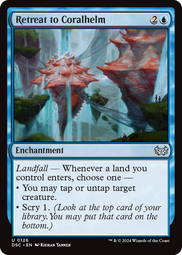 Retreat to Coralhelm (126) [CSK] - MTG Single