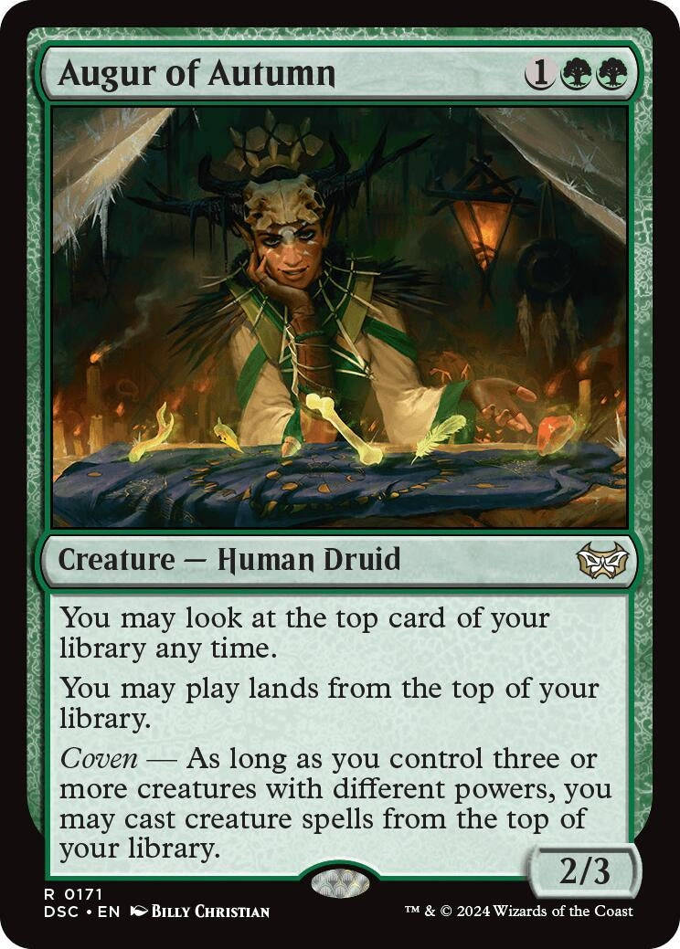 Augur of Autumn (171) [CSK] - MTG Single