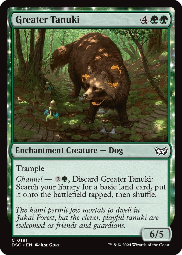 Greater Tanuki (181) [CSK] - MTG Single