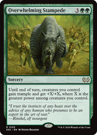 Overwhelming Stampede (192) [CSK] - MTG Single