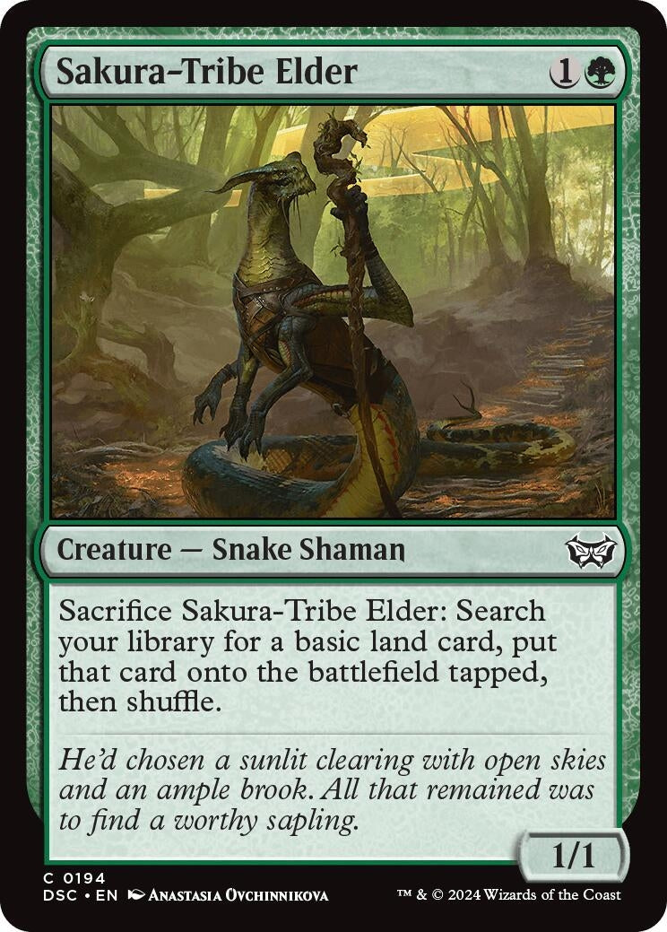 Sakura-Tribe Elder (194) [CSK] - MTG Single