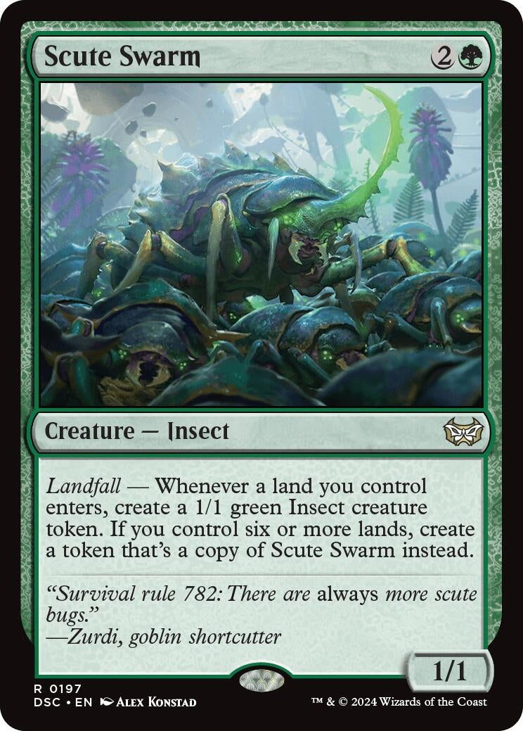 Scute Swarm (197) [CSK] - MTG Single