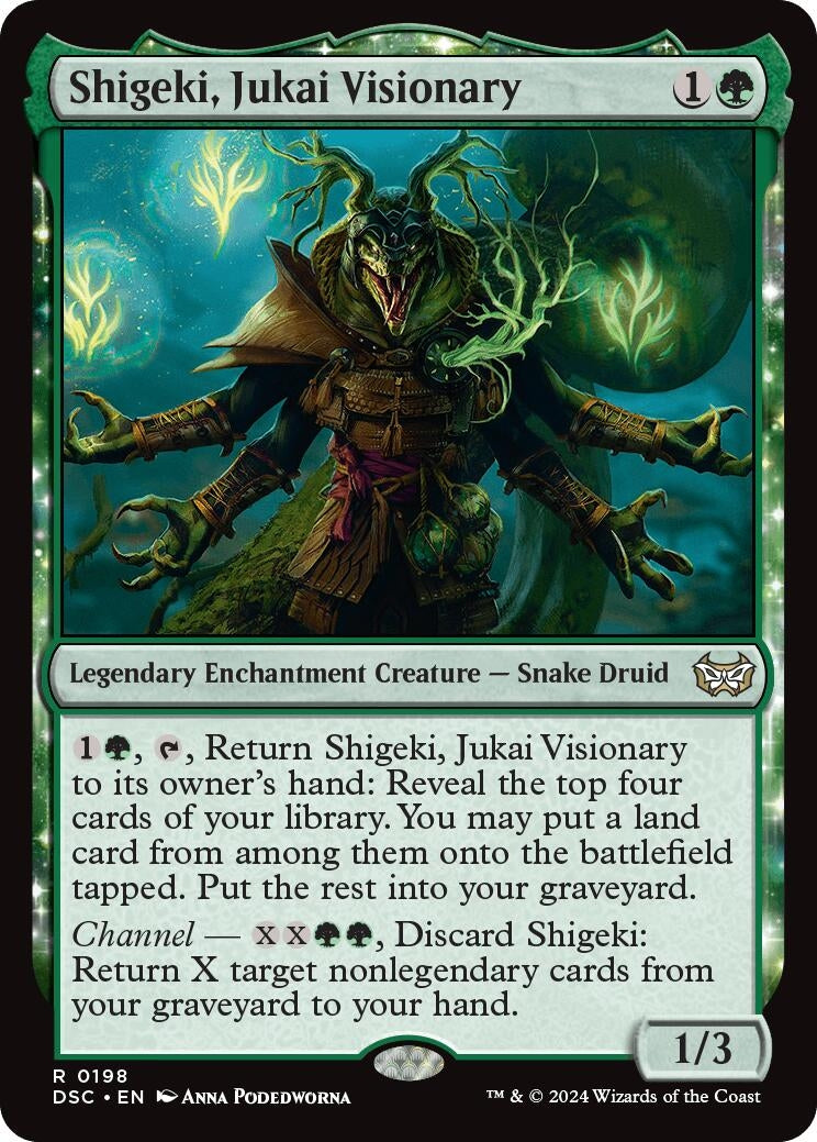Shigeki Jukai Visionary (198) [CSK] - MTG Single