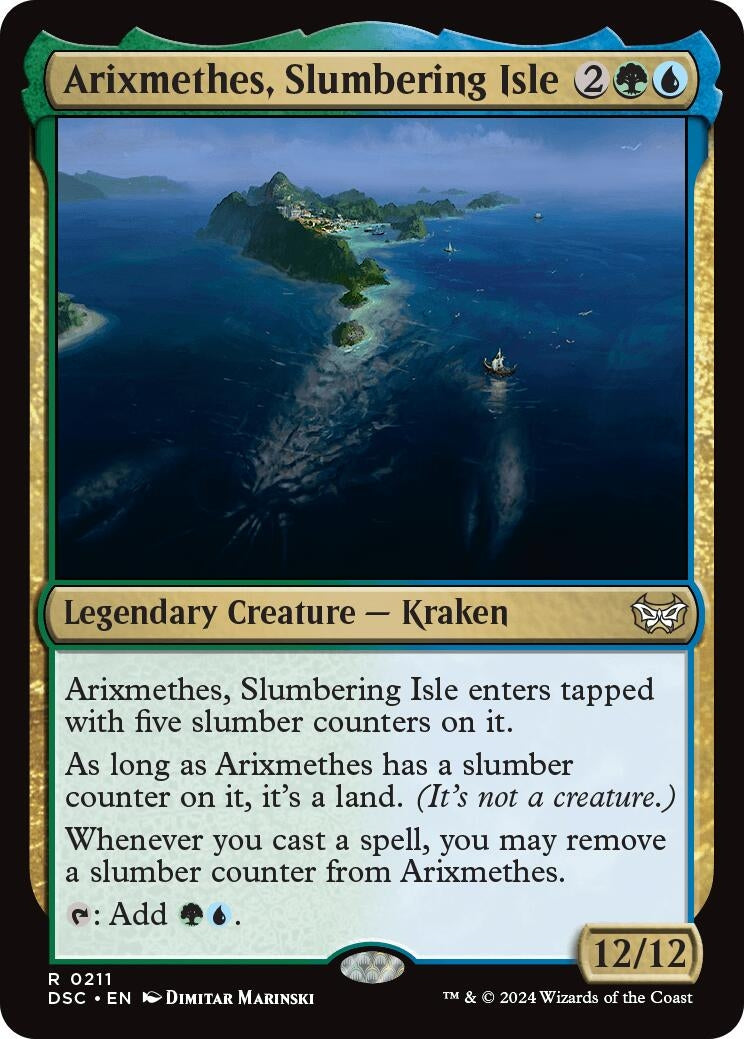 Arixmethes Slumbering Isle (211) [CSK] - MTG Single