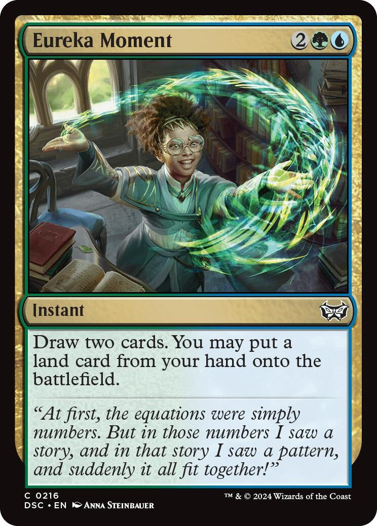 Eureka Moment (216) [CSK] - MTG Single