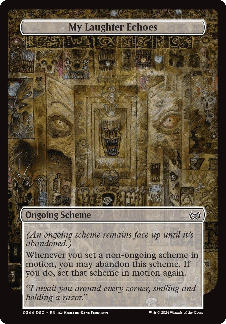 My Laughter Echoes (Full Art) (344) [CSK] - MTG Single