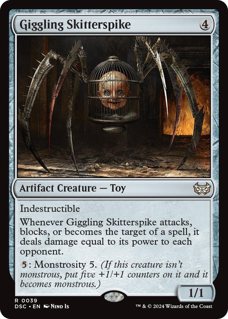 Giggling Skitterspike (66) [CSK] - MTG Single