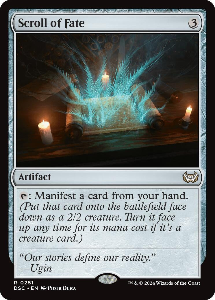 Scroll of Fate (251) [CSK] - MTG Single
