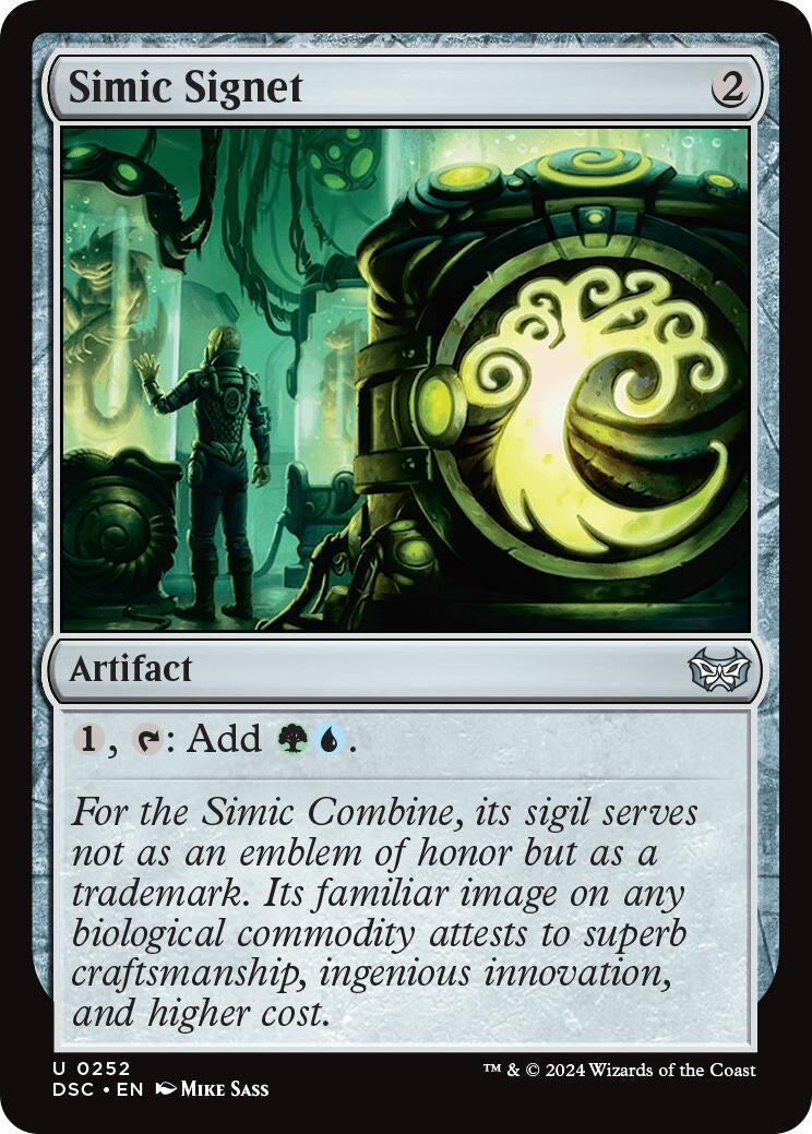Simic Signet (252) [CSK] - MTG Single