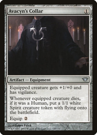 Image for Avacyn's Collar (145) (Dark Ascension) - Magic: The Gathering