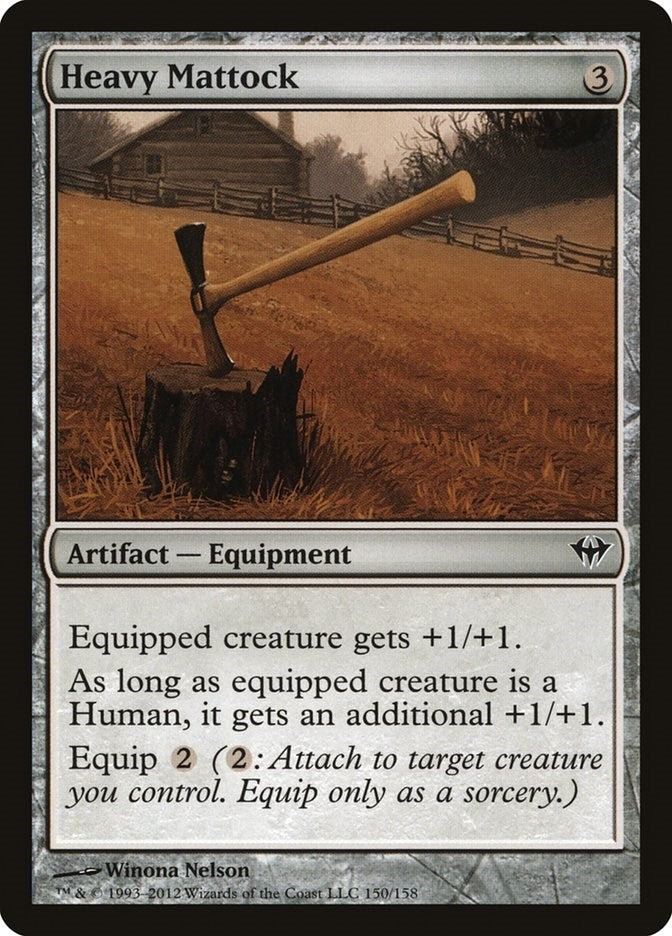 Heavy Mattock (150) [DKA] - MTG Single