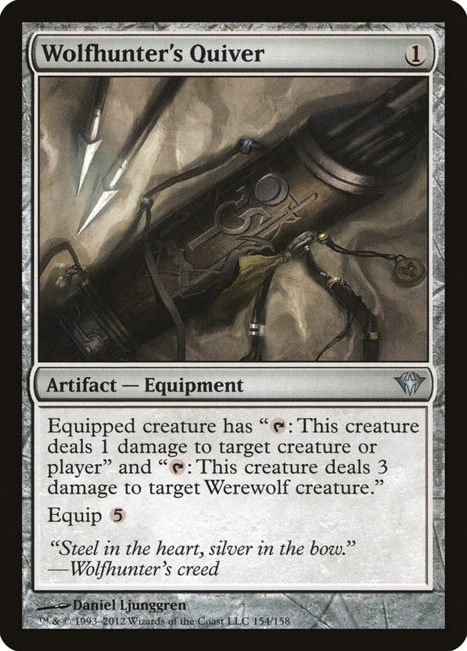 Wolfhunter’s Quiver (154) [DKA] - MTG Single