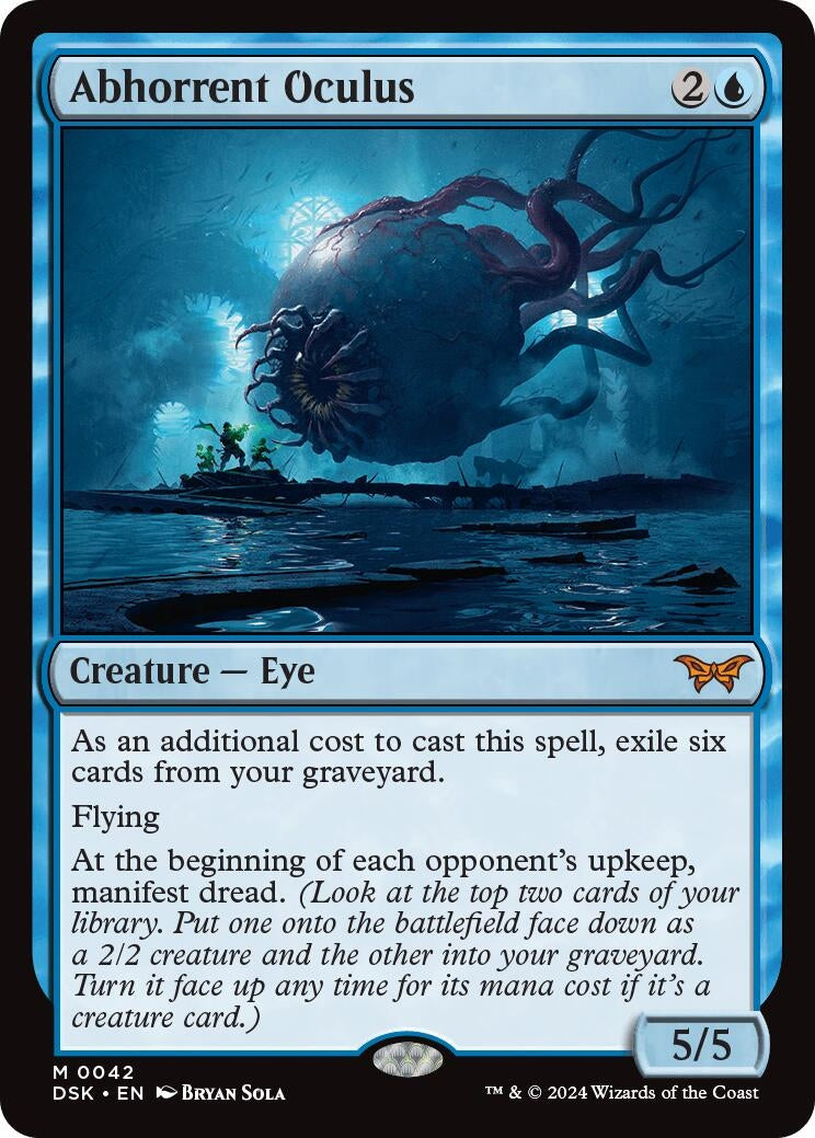 Abhorrent Oculus (42) [DSK] - MTG Single