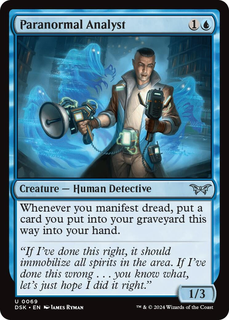 Paranormal Analyst (69) [DSK] - MTG Single
