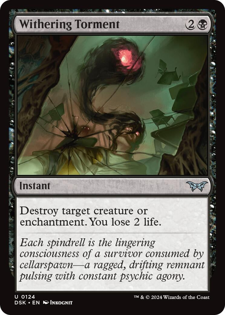 Withering Torment (124) [DSK] - MTG Single