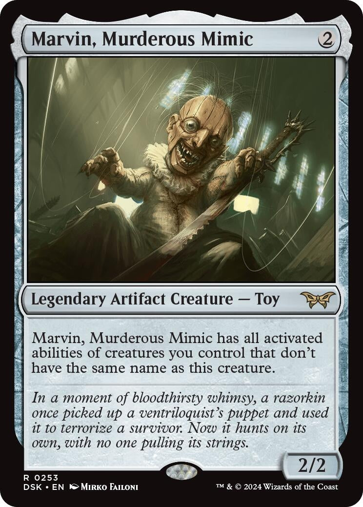 Marvin Murderous Mimic (253) [DSK] - MTG Single