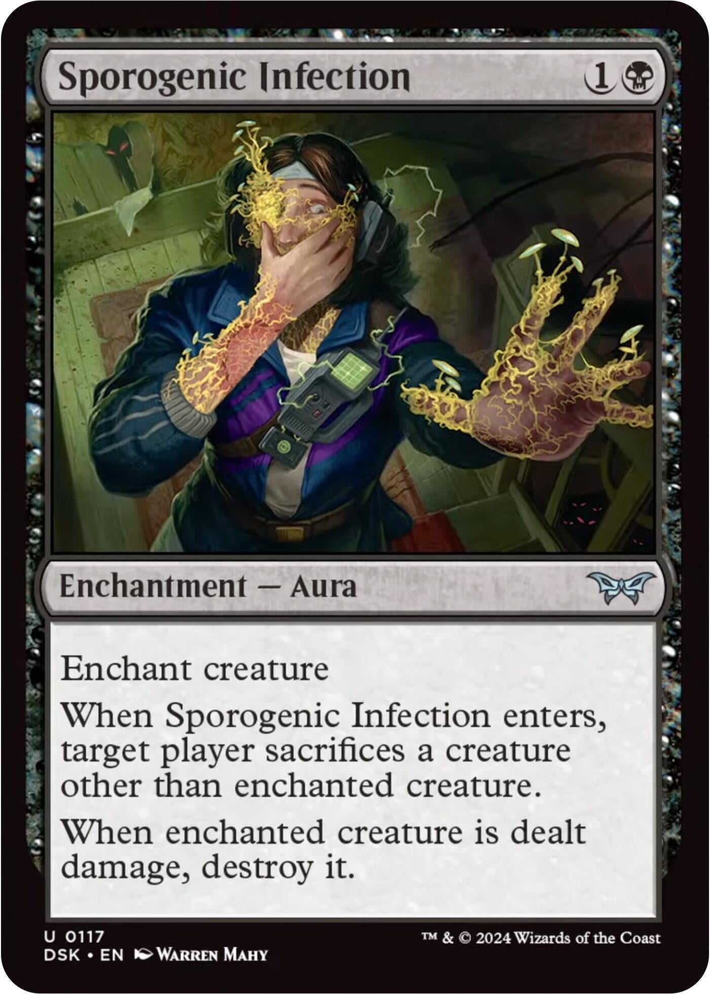 Sporogenic Infection (117) [DSK] - MTG Single