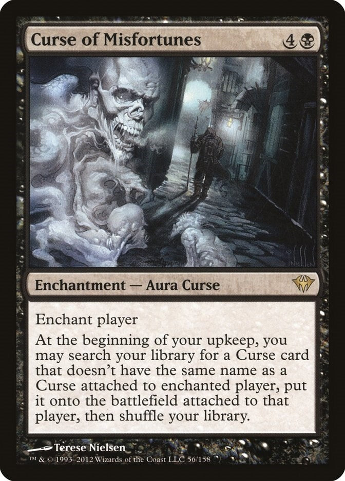 Curse of Misfortunes (56) [DKA] - MTG Single