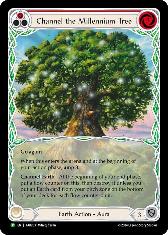 Channel the Millennium Tree (263) [PR] - Flesh and Blood TCG Single