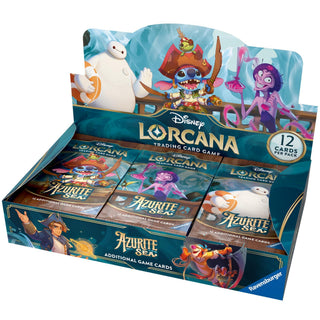 Disney Lorcana: Azurite Sea Booster Box (6) - Disney Lorcana Sealed