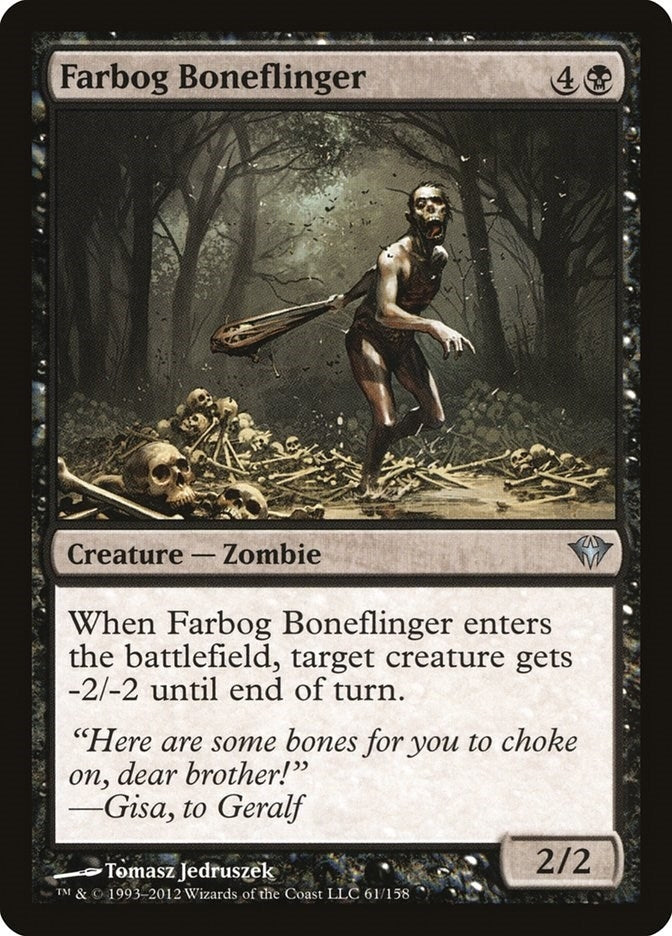 Farbog Boneflinger (61) [DKA] - MTG Single