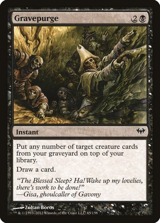 Gravepurge (65) [DKA] - MTG Single