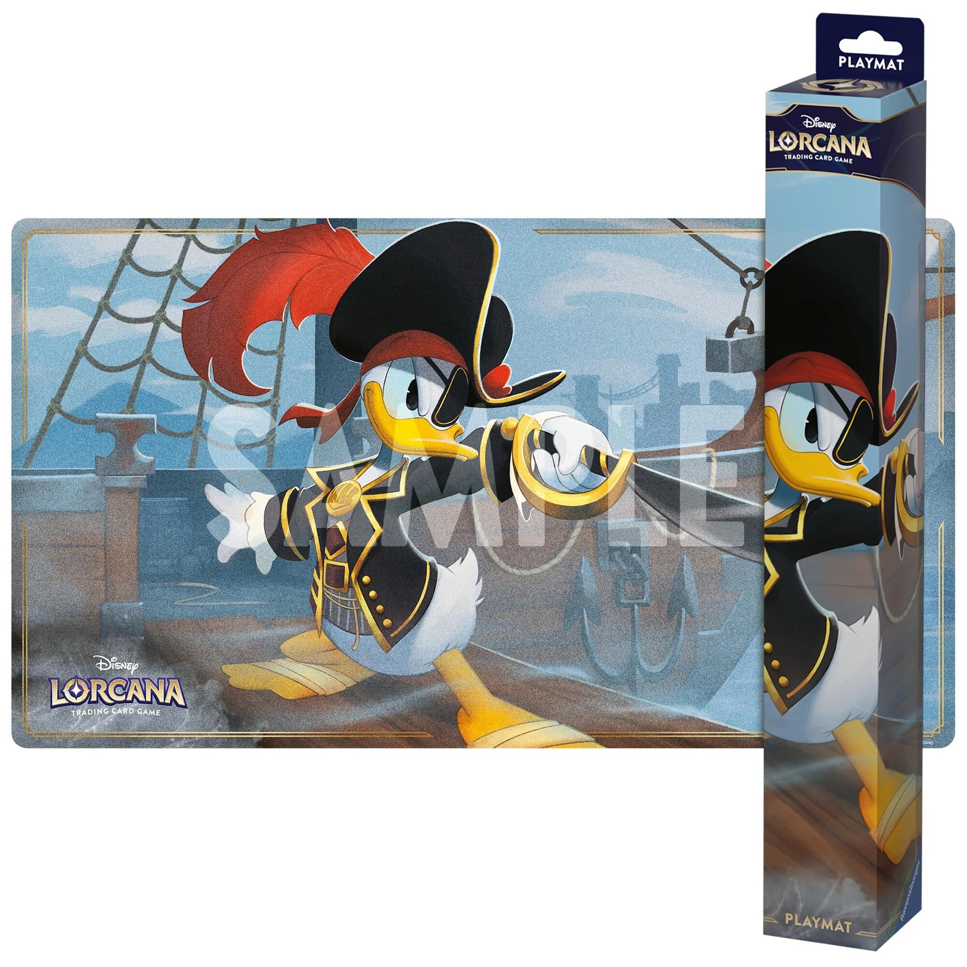 Disney Lorcana: Donald Duck - Buccaneer Playmat [RP] - Playmats Sealed