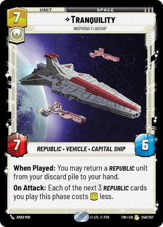 Tranquility - Inspiring Flagship (246/257) (TWI)