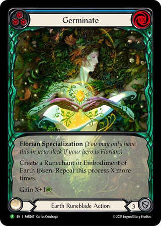 Germinate (Extended Art) (267) [PR] - Flesh and Blood TCG Single