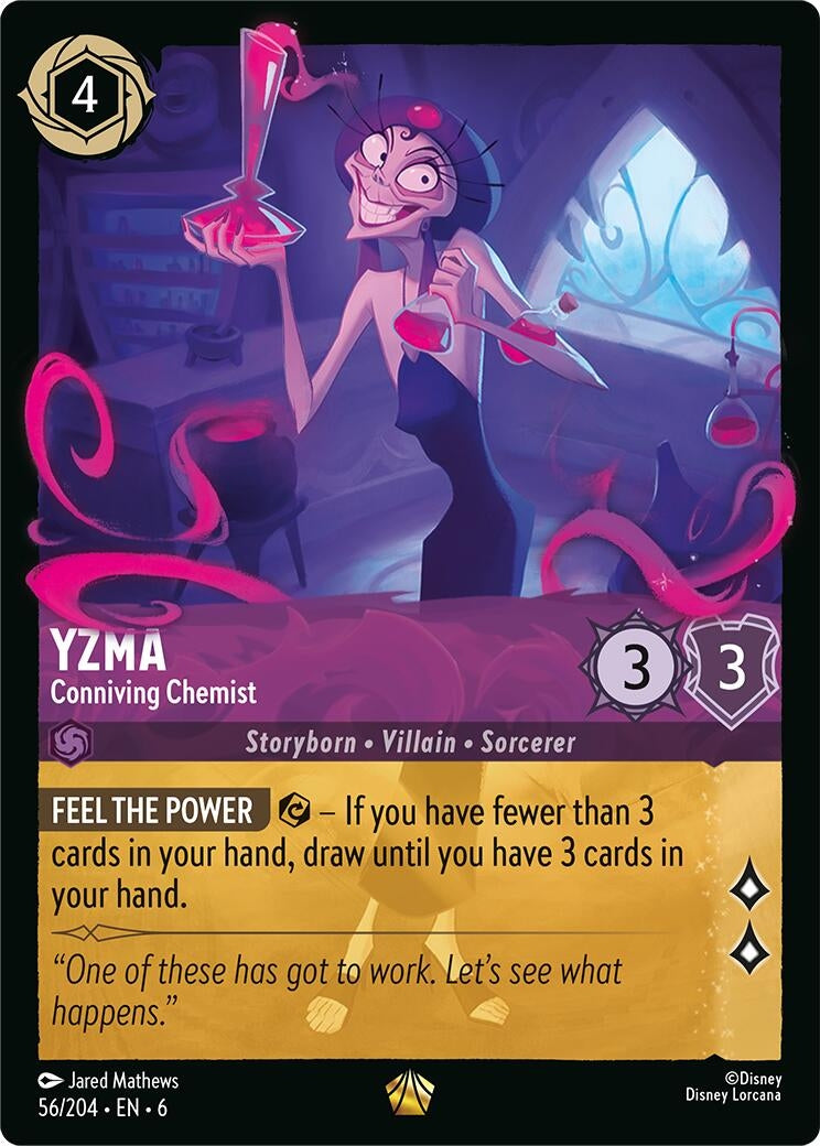 Yzma - Conniving Chemist (56) (6) - Disney Lorcana Single