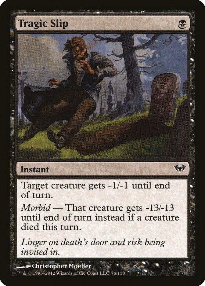 Tragic Slip (76) [DKA] - MTG Single
