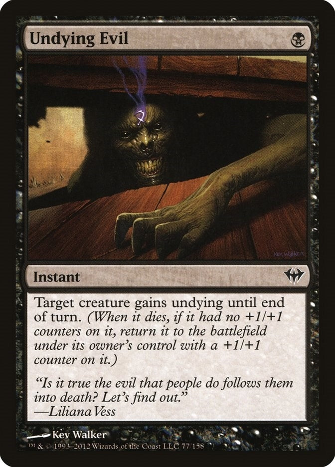 Undying Evil (77) [DKA] - MTG Single