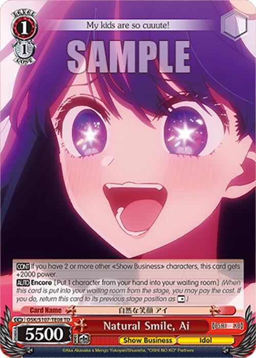 Natural Smile Ai (10708) [OSK] - Weiss Schwarz Single
