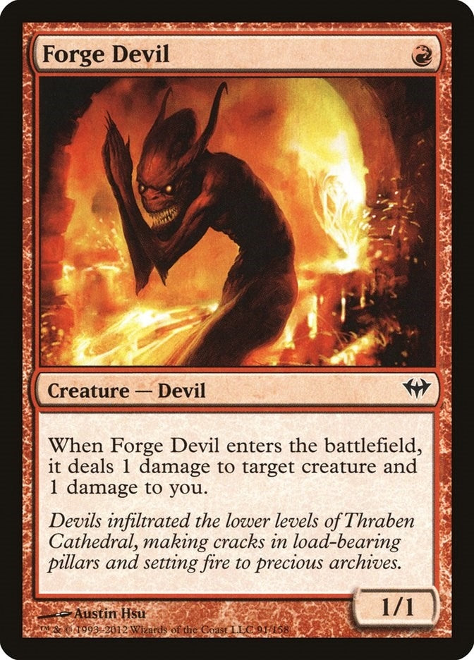 Forge Devil (91) [DKA] - MTG Single