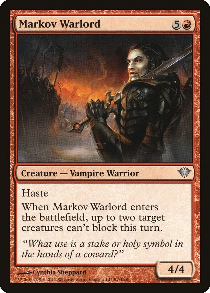 Markov Warlord (97) [DKA] - MTG Single