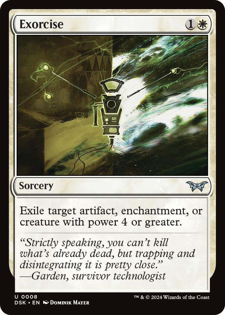 Exorcise (8) [DSK] - MTG Single