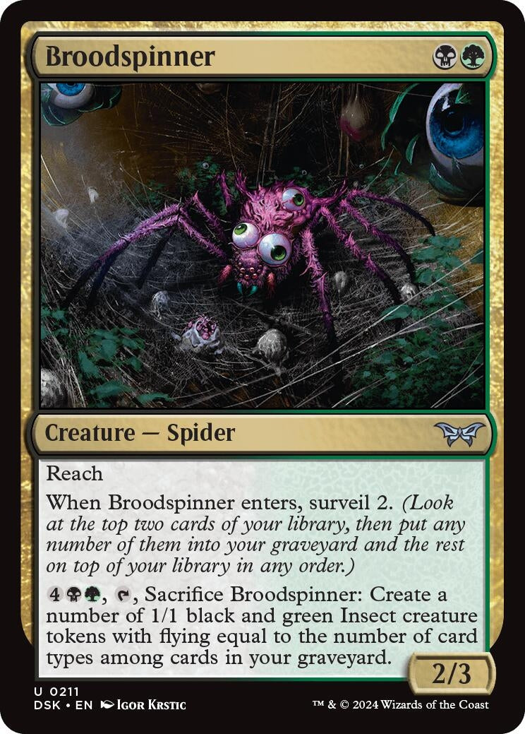 Broodspinner (211) [DSK] - MTG Single