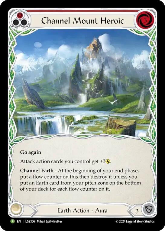 Channel Mount Heroic (306) [PR] - Flesh and Blood TCG Single