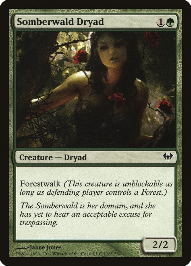 Somberwald Dryad (126) [DKA] - MTG Single