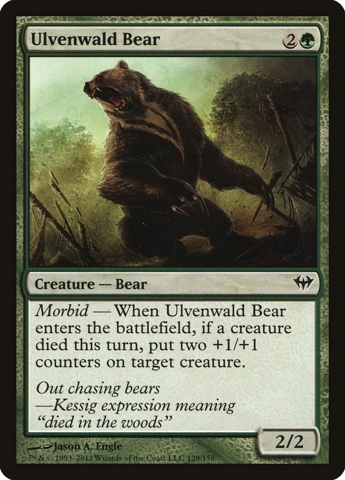 Ulvenwald Bear (129) [DKA] - MTG Single