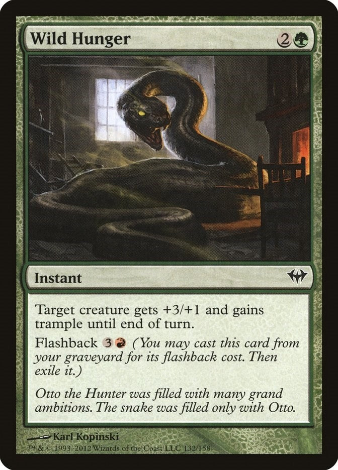 Wild Hunger (132) [DKA] - MTG Single
