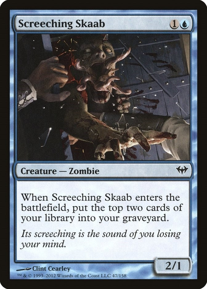 Screeching Skaab (47) [DKA] - MTG Single