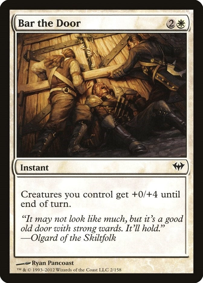 Bar the Door (2) [DKA] - MTG Single