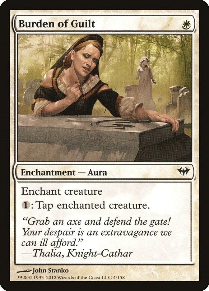 Burden of Guilt (4) [DKA] - MTG Single
